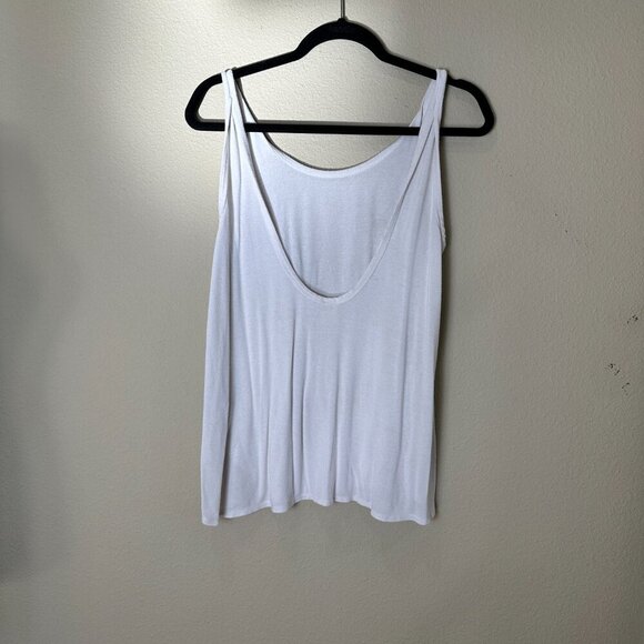 WE THE FREE Low Back Loose Tank Top White size small - Picture 2 of 7